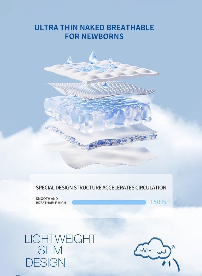 YOULI Baby Pants Diapers 【Super Pack】XXXL Size 6 (15+ kg) Effectively prevents diaper rash  34 Diapers - Image 3